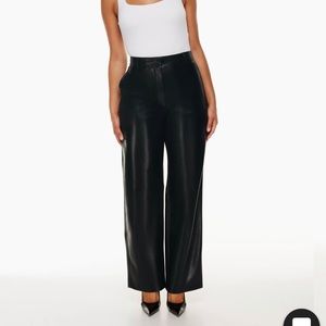 Aritzia Babaton Vegan Leather Pants